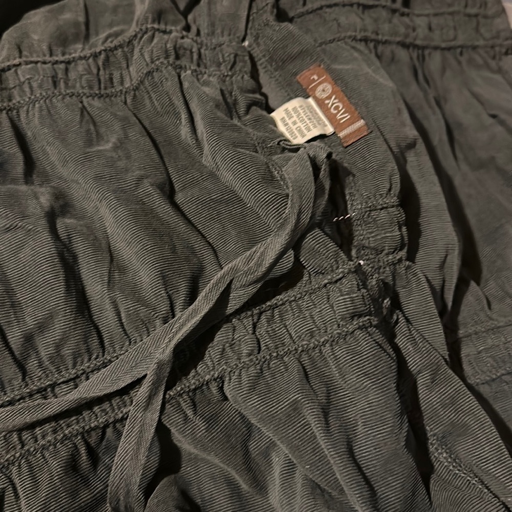 Used XCVI grey corduroy skirt